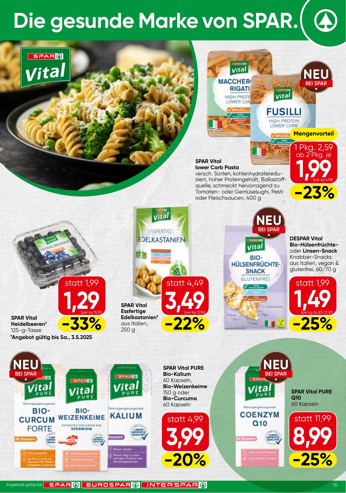 Spar flyer page