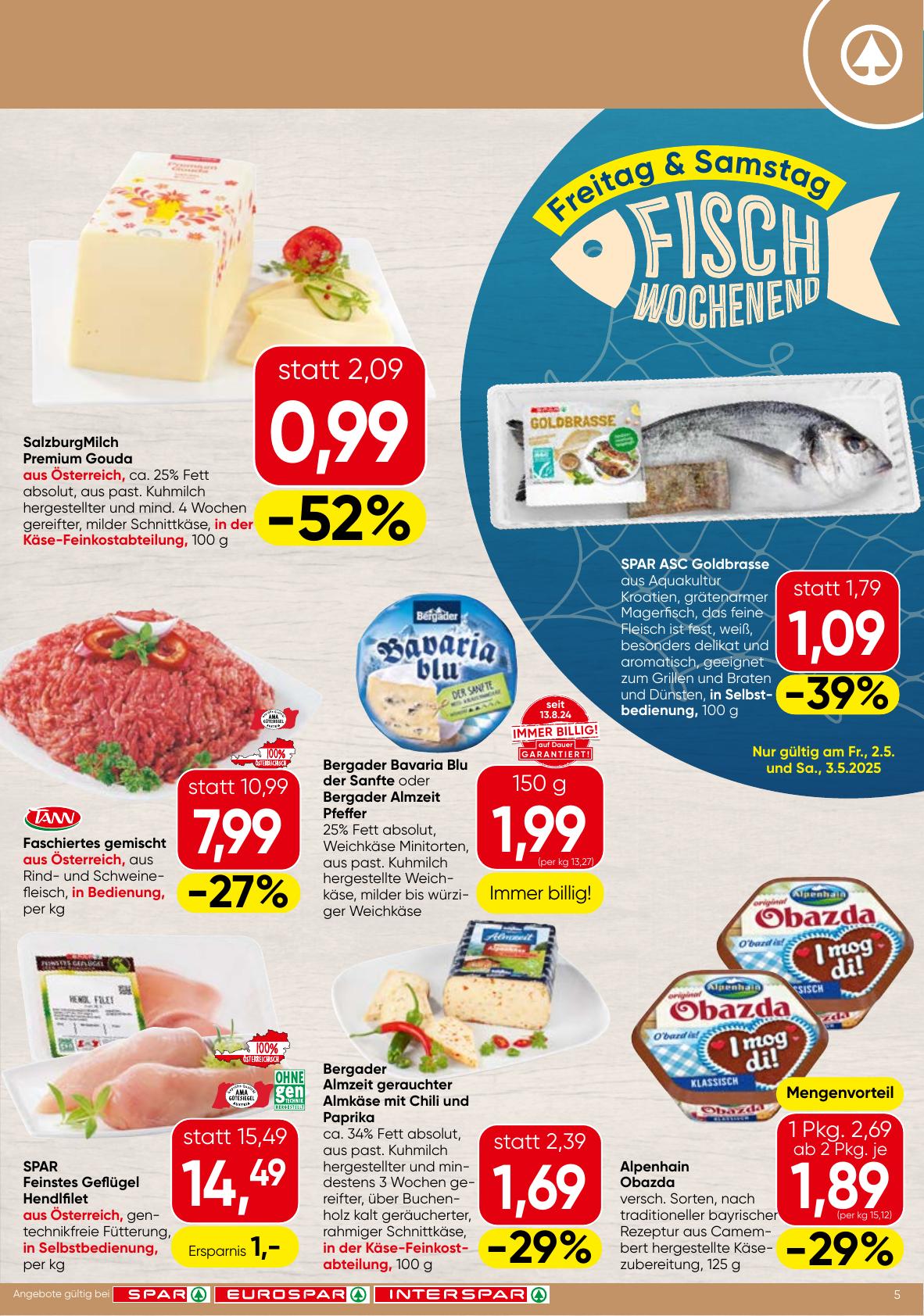 Spar flyer page