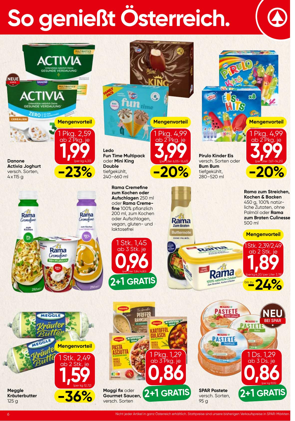 Spar flyer page