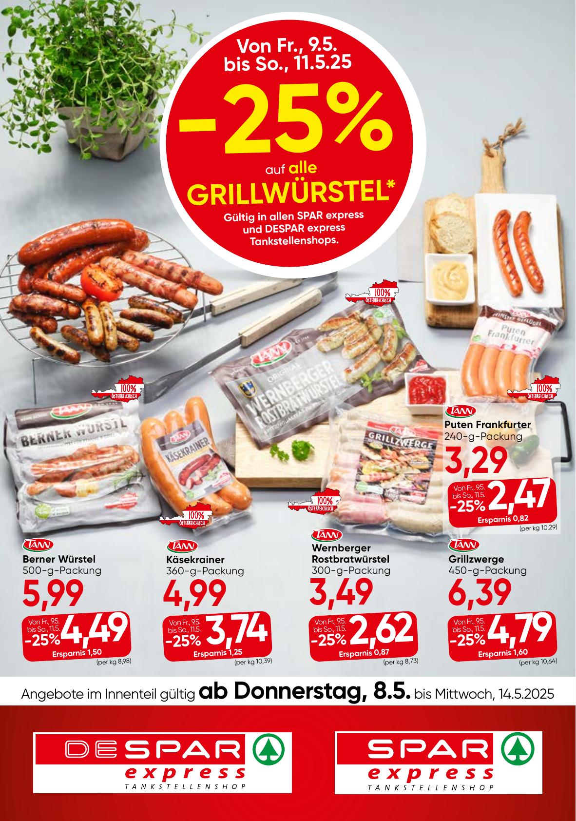 Spar flyer page