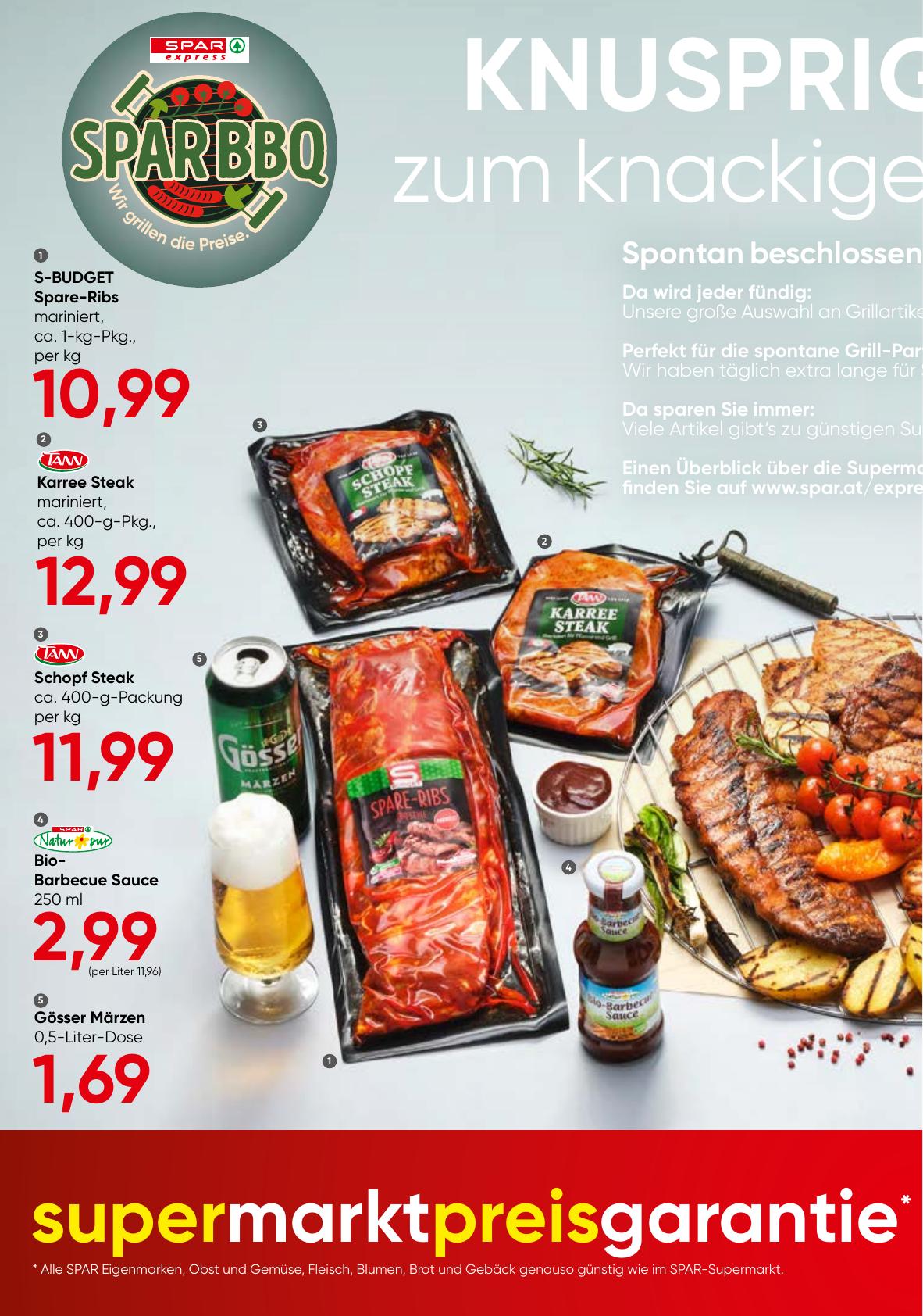 Spar flyer page