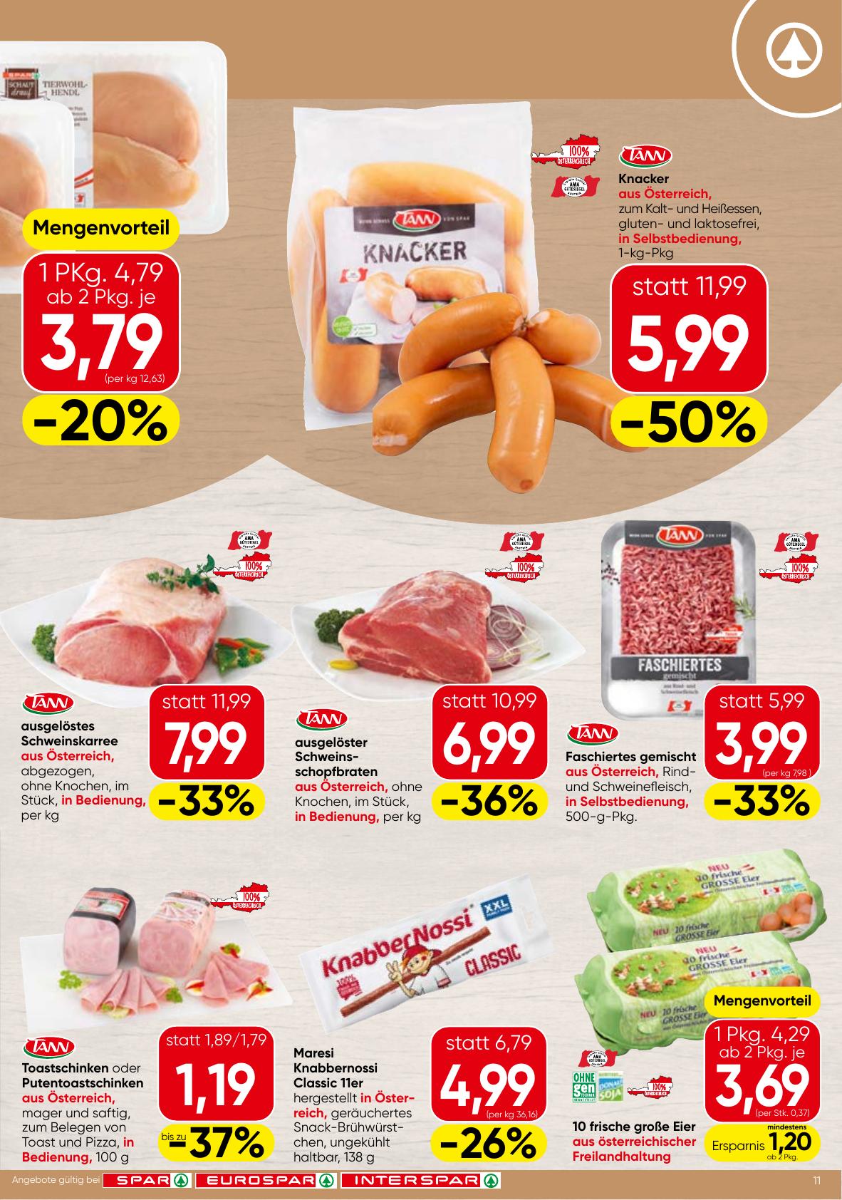 Spar flyer page