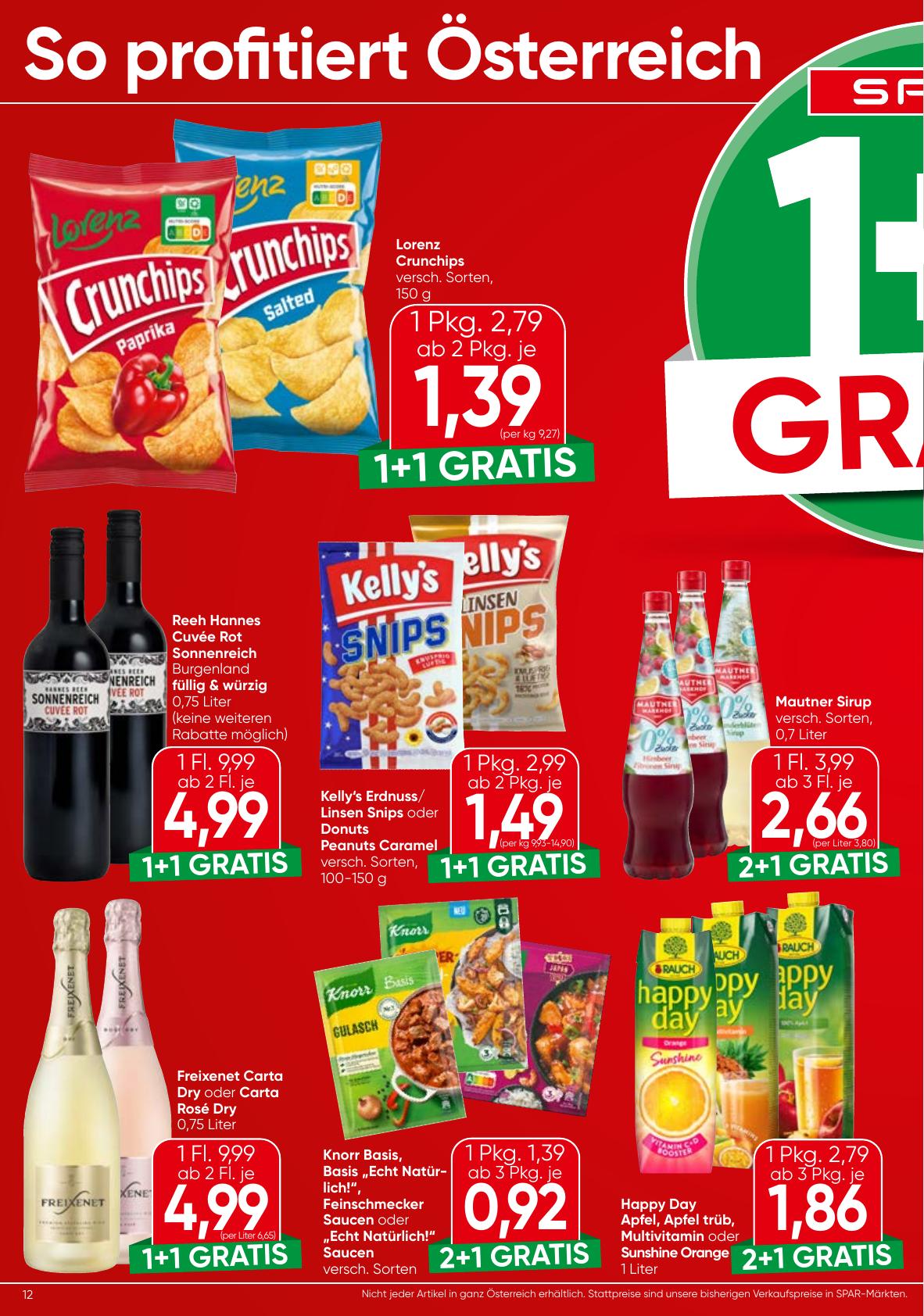 Spar flyer page
