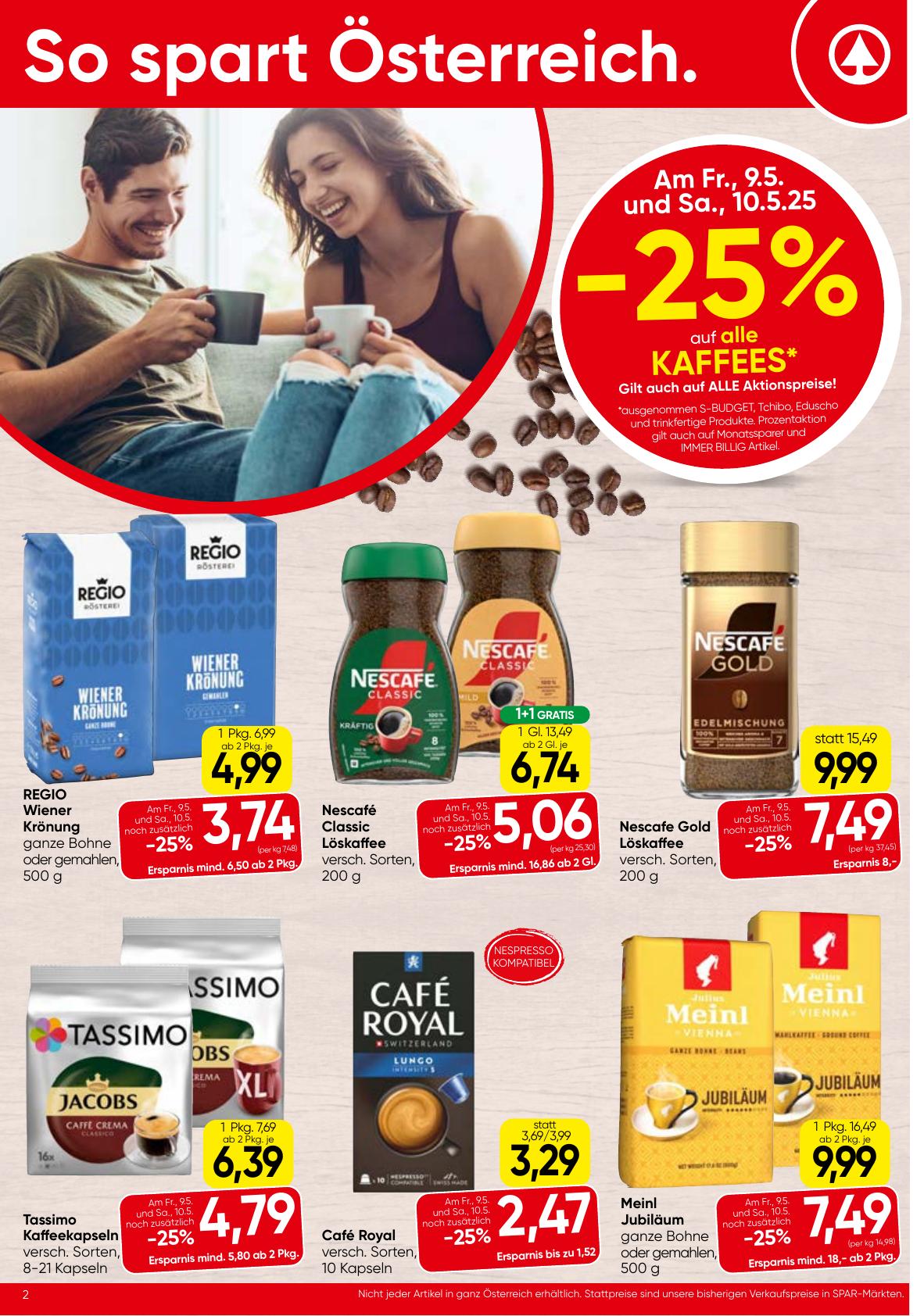 Spar flyer page