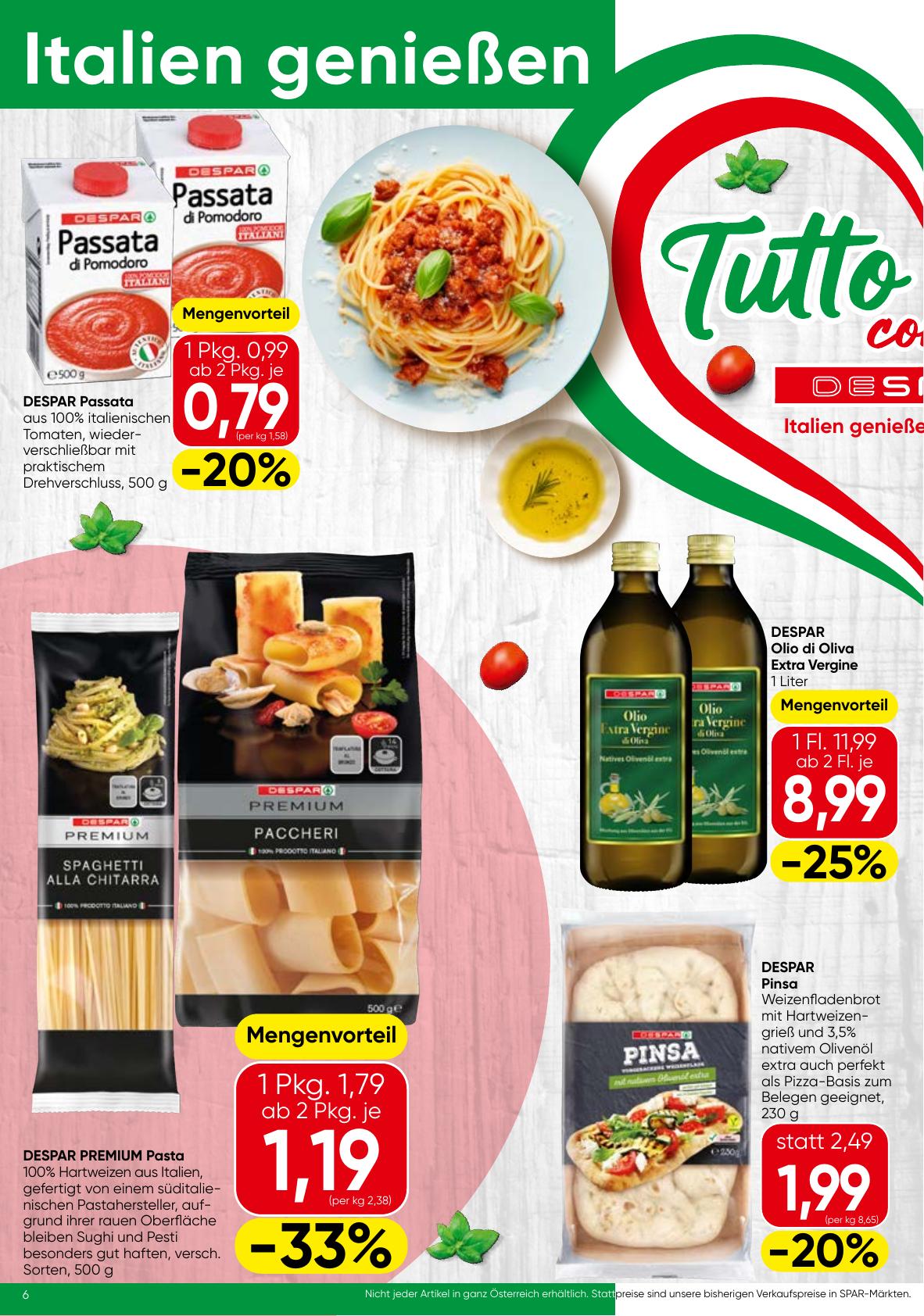 Spar flyer page