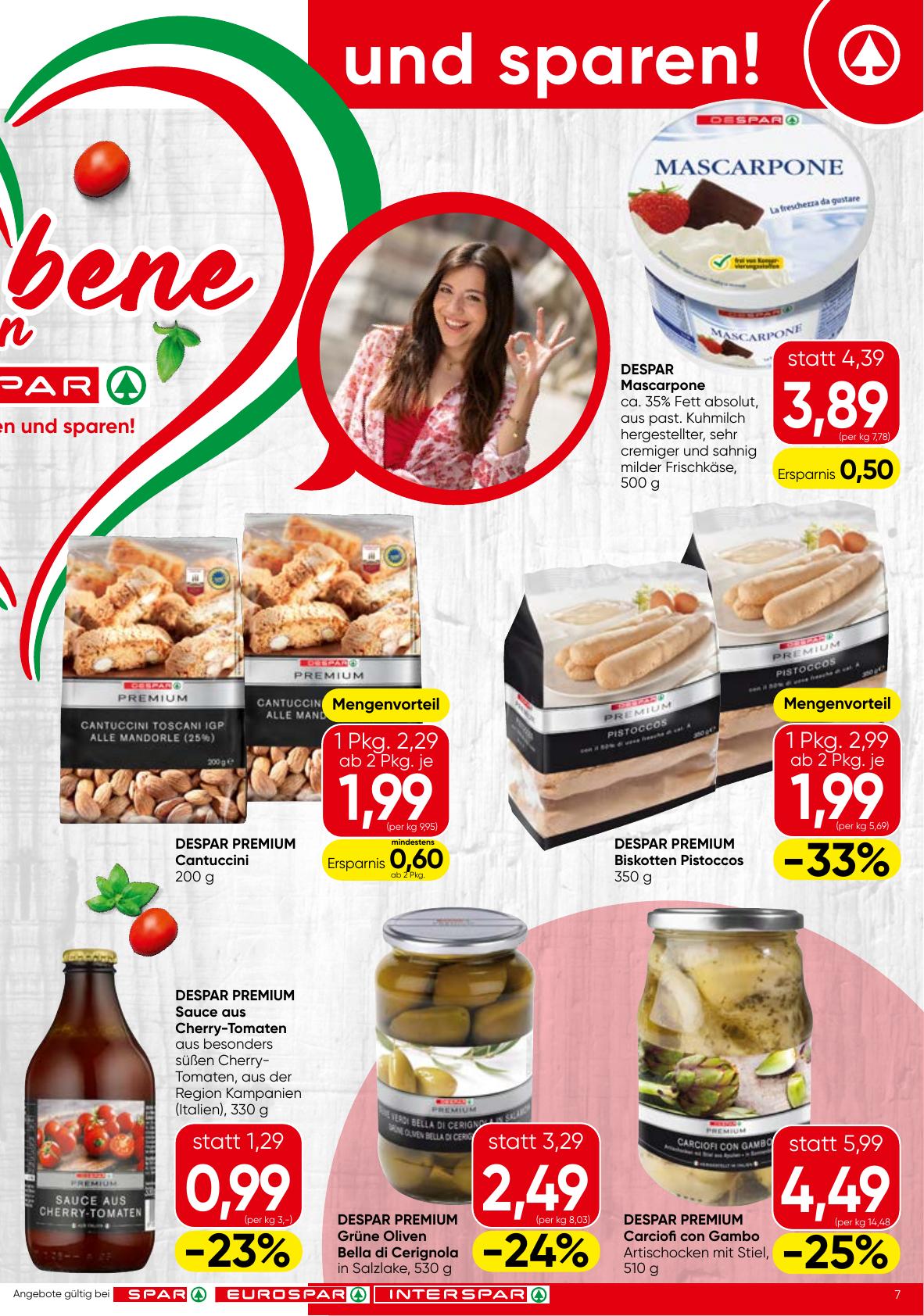Spar flyer page