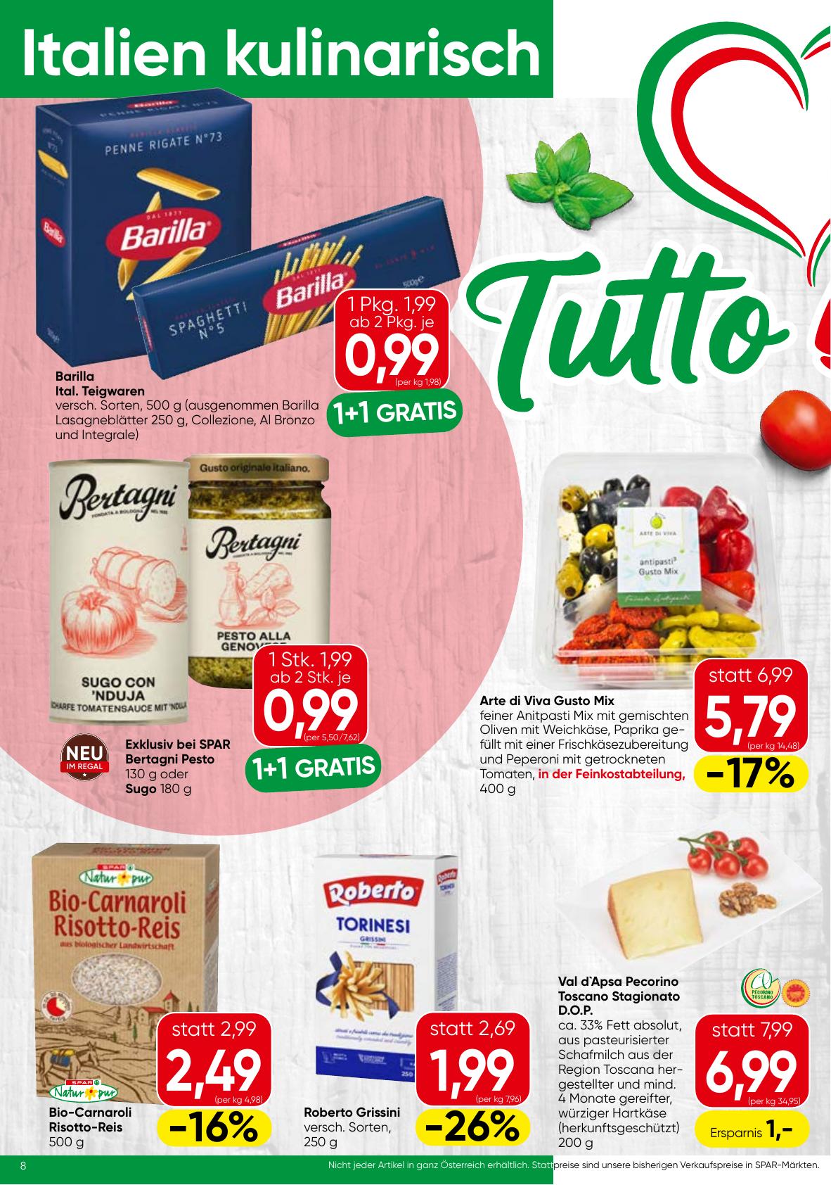 Spar flyer page