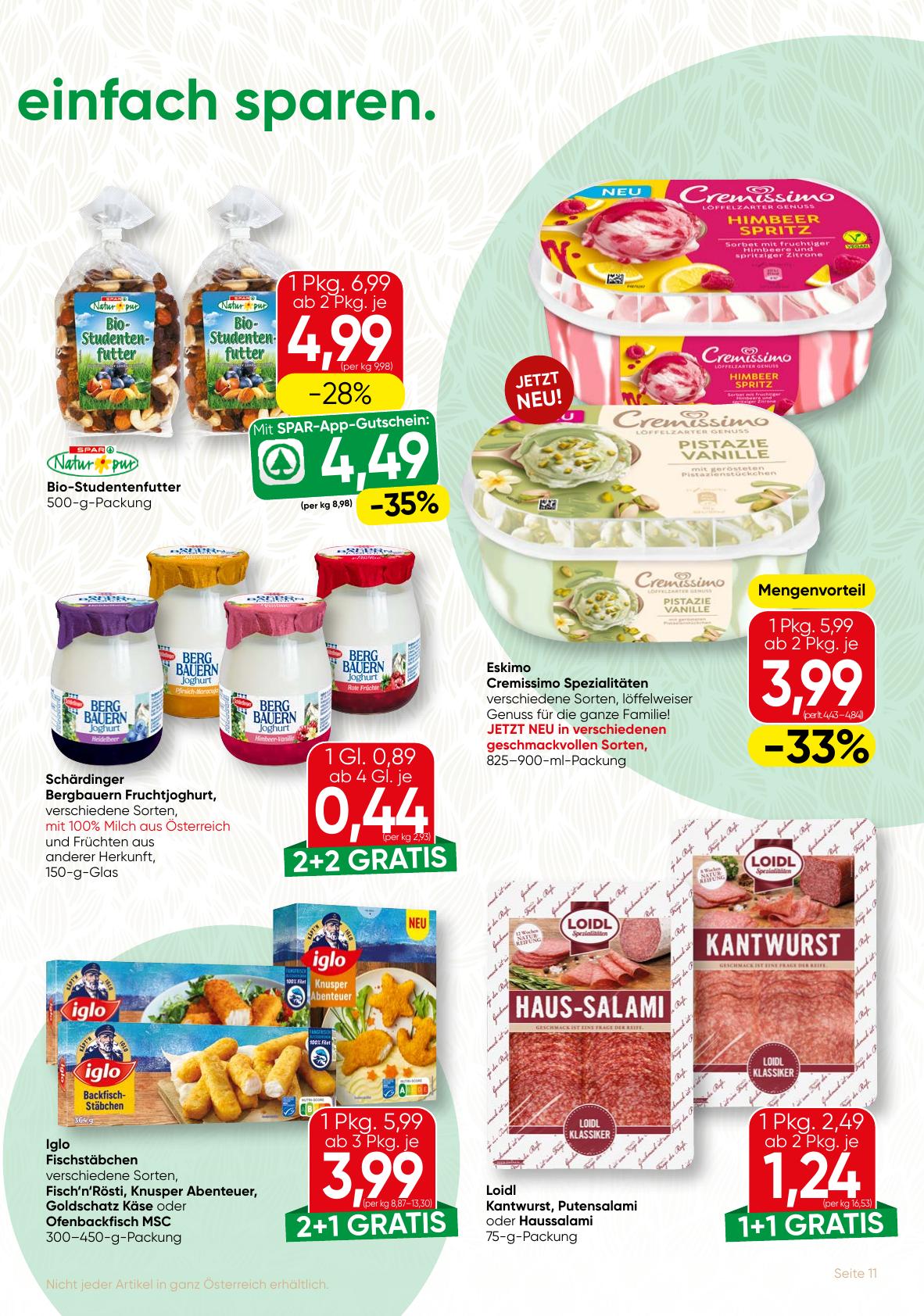 Spar Gourmet flyer page