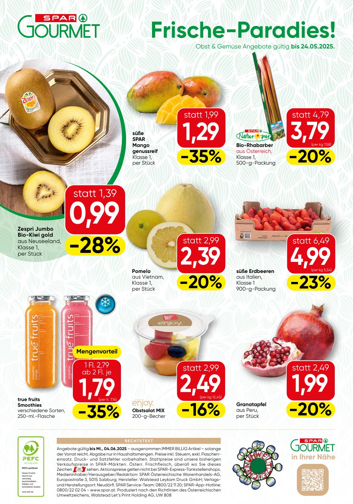 Spar Gourmet flyer page