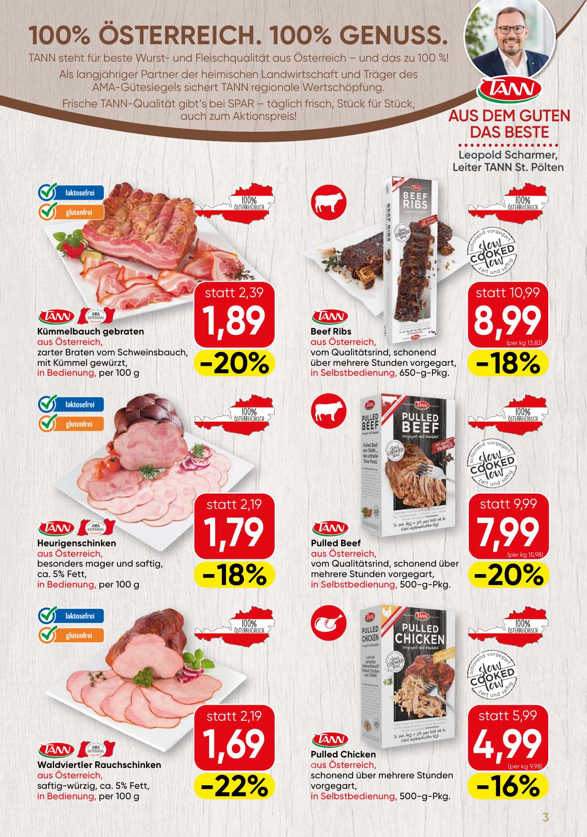 Spar Gourmet flyer page