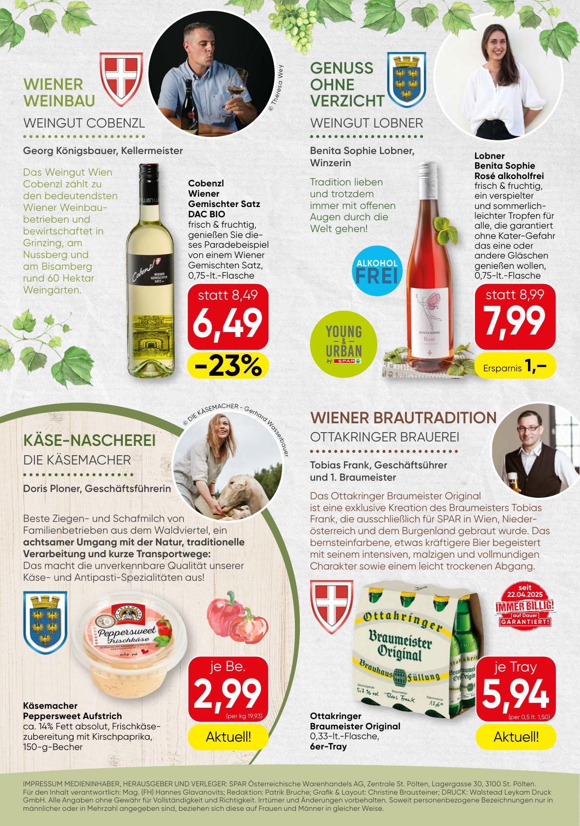 Spar Gourmet flyer page