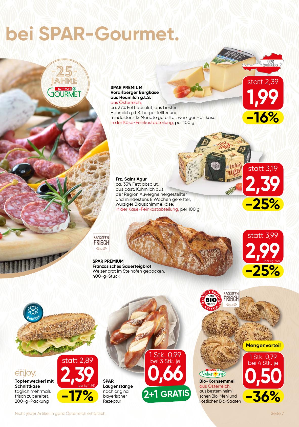 Spar Gourmet flyer page