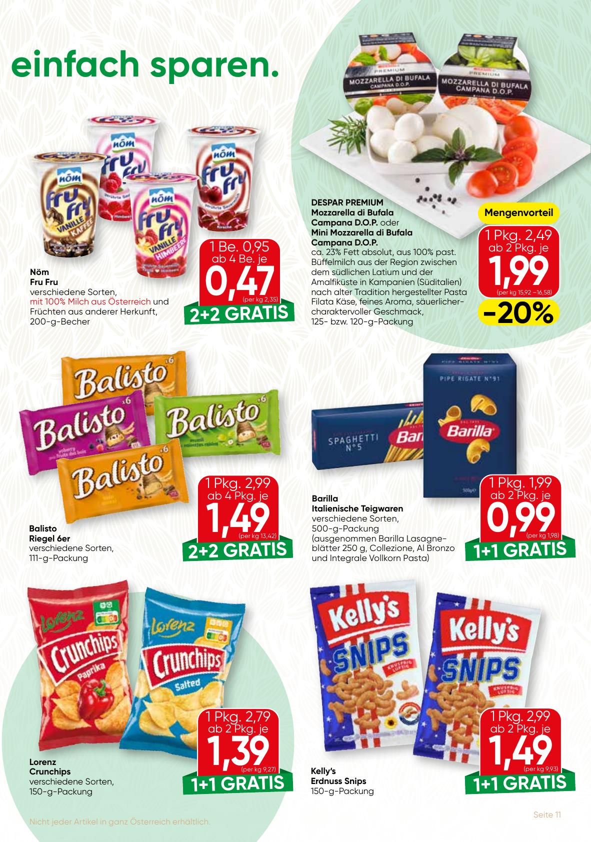 Spar Gourmet flyer page