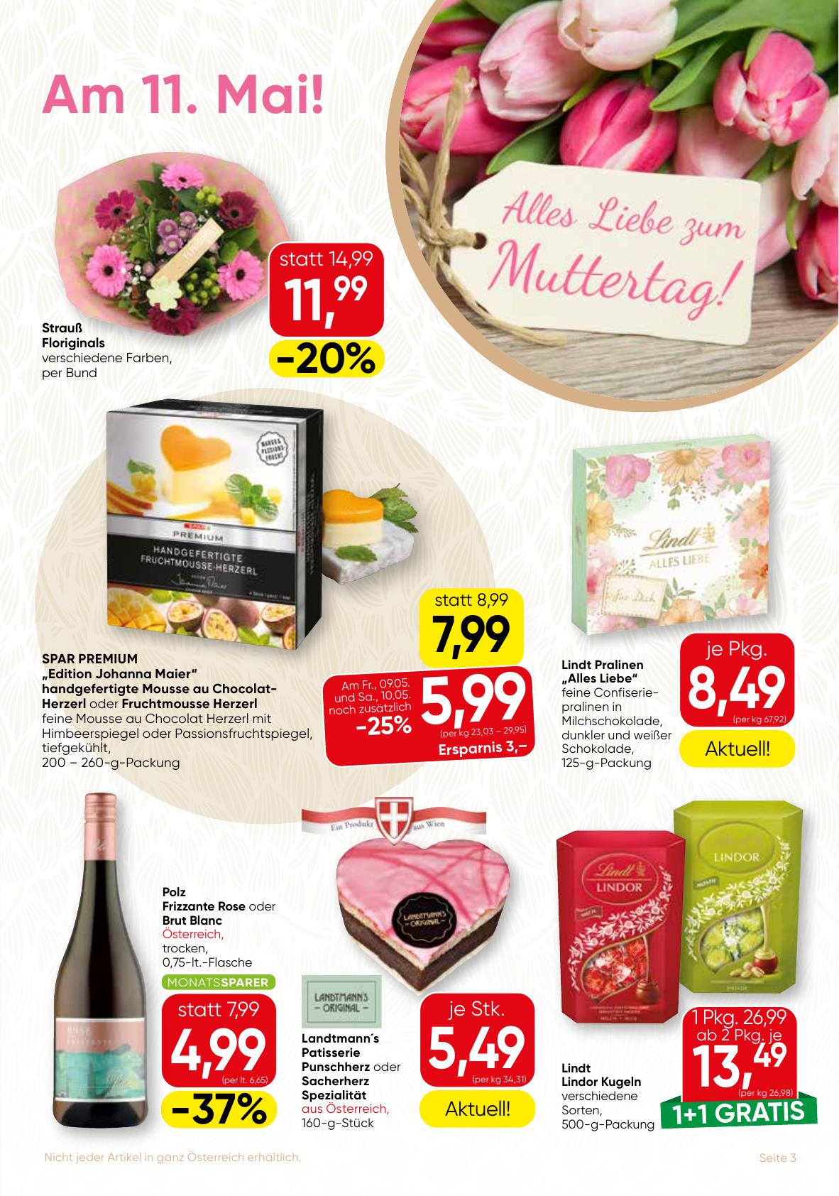 Spar Gourmet flyer page