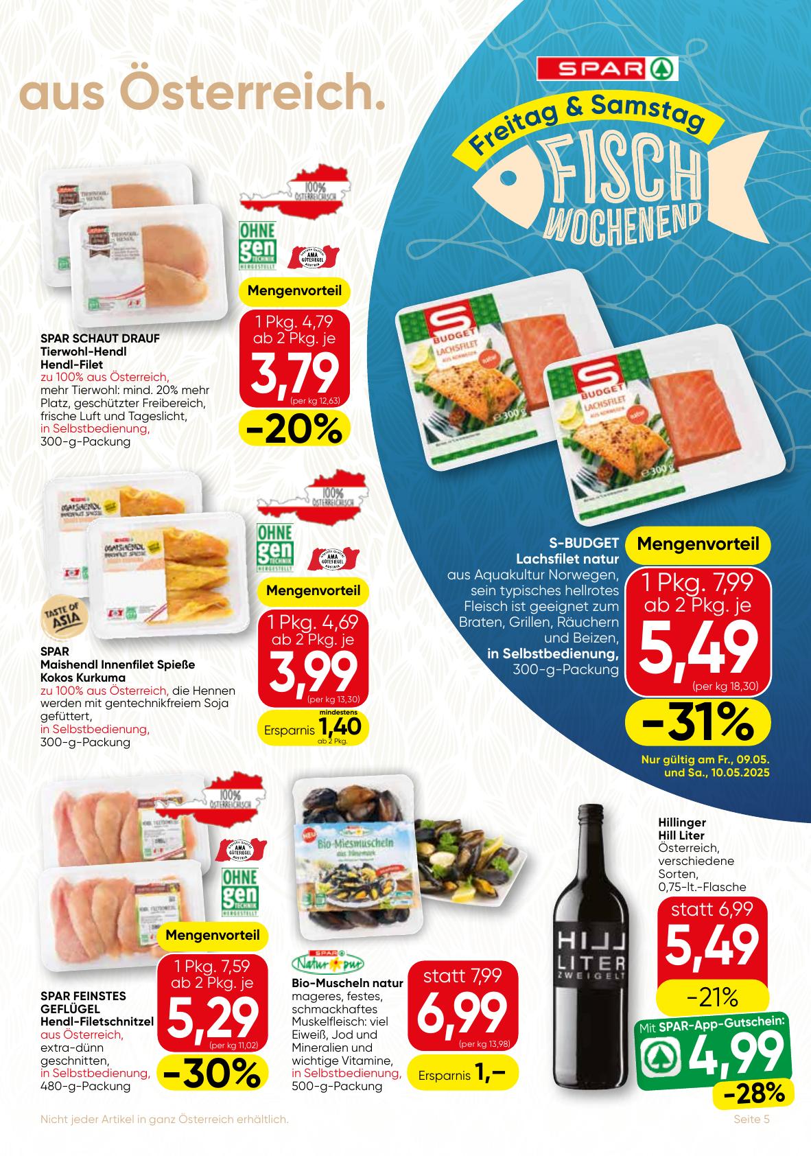 Spar Gourmet flyer page