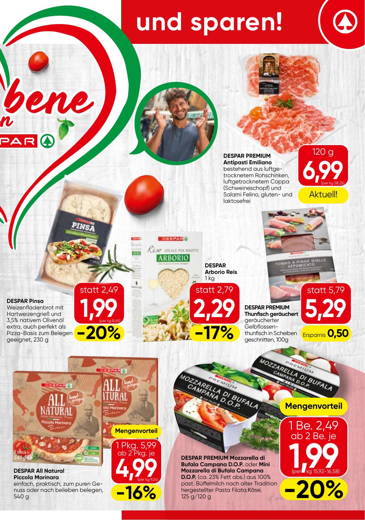 Spar Katalog flyer page