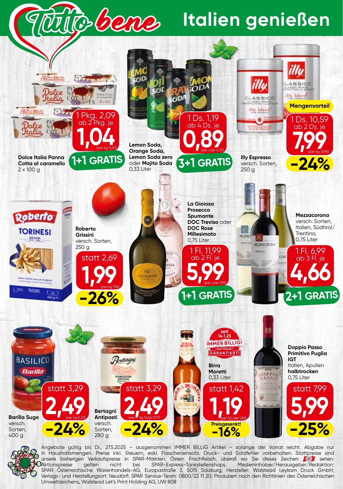 Spar Katalog flyer page