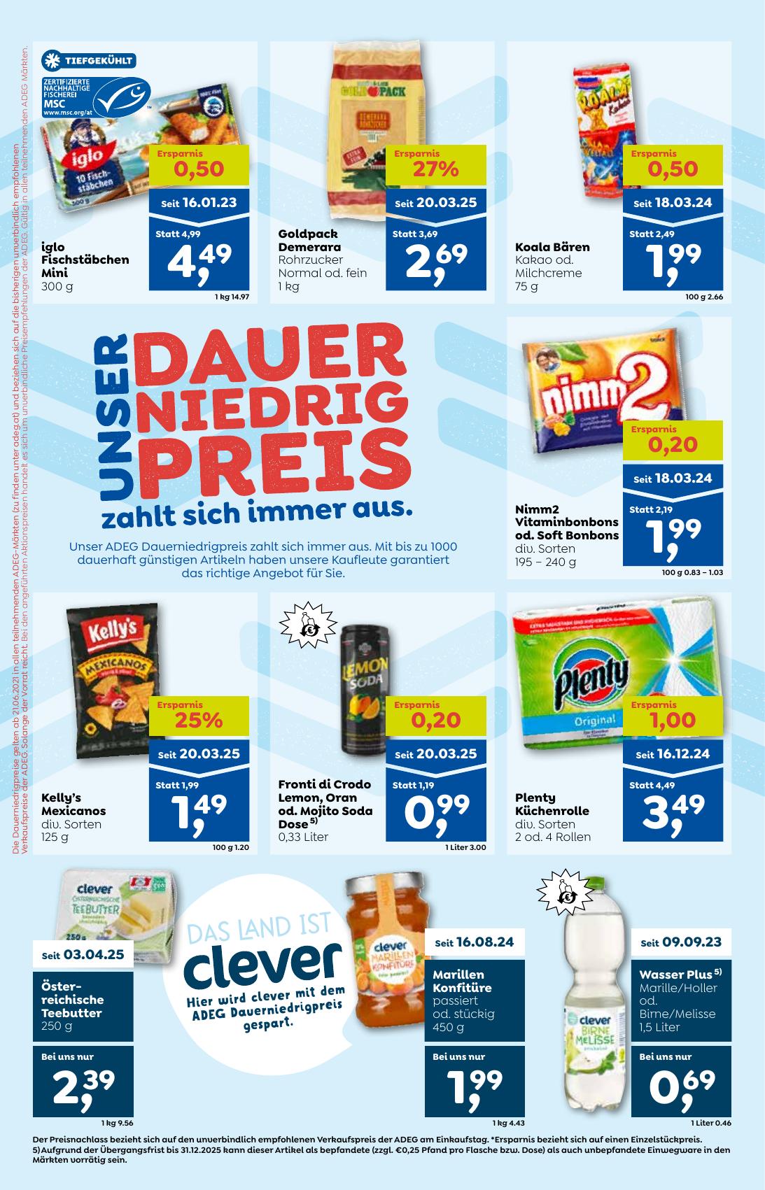 Adeg flyer page