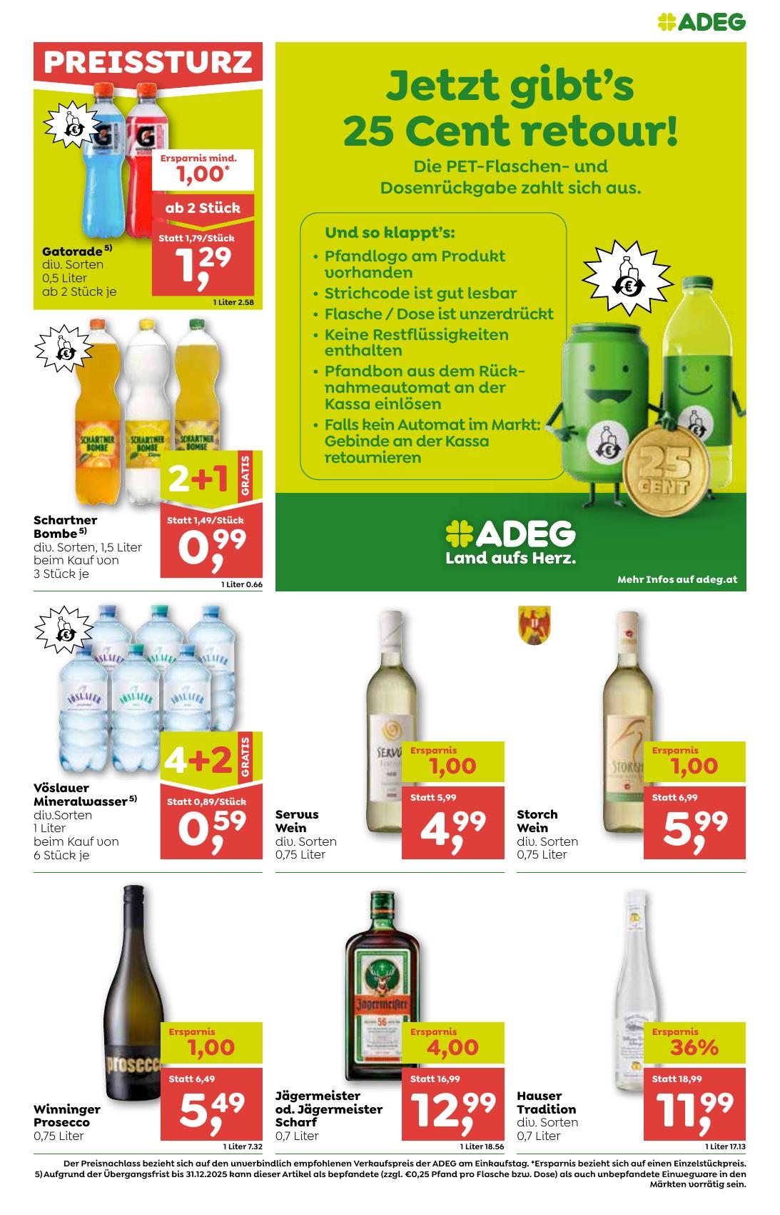 Adeg flyer page