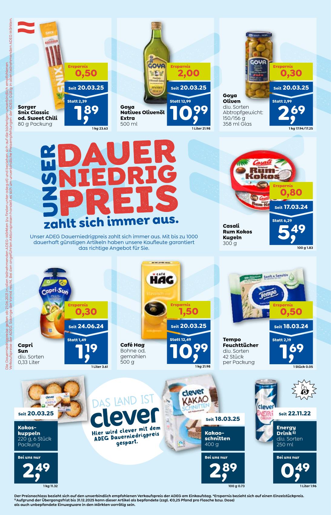 Adeg flyer page