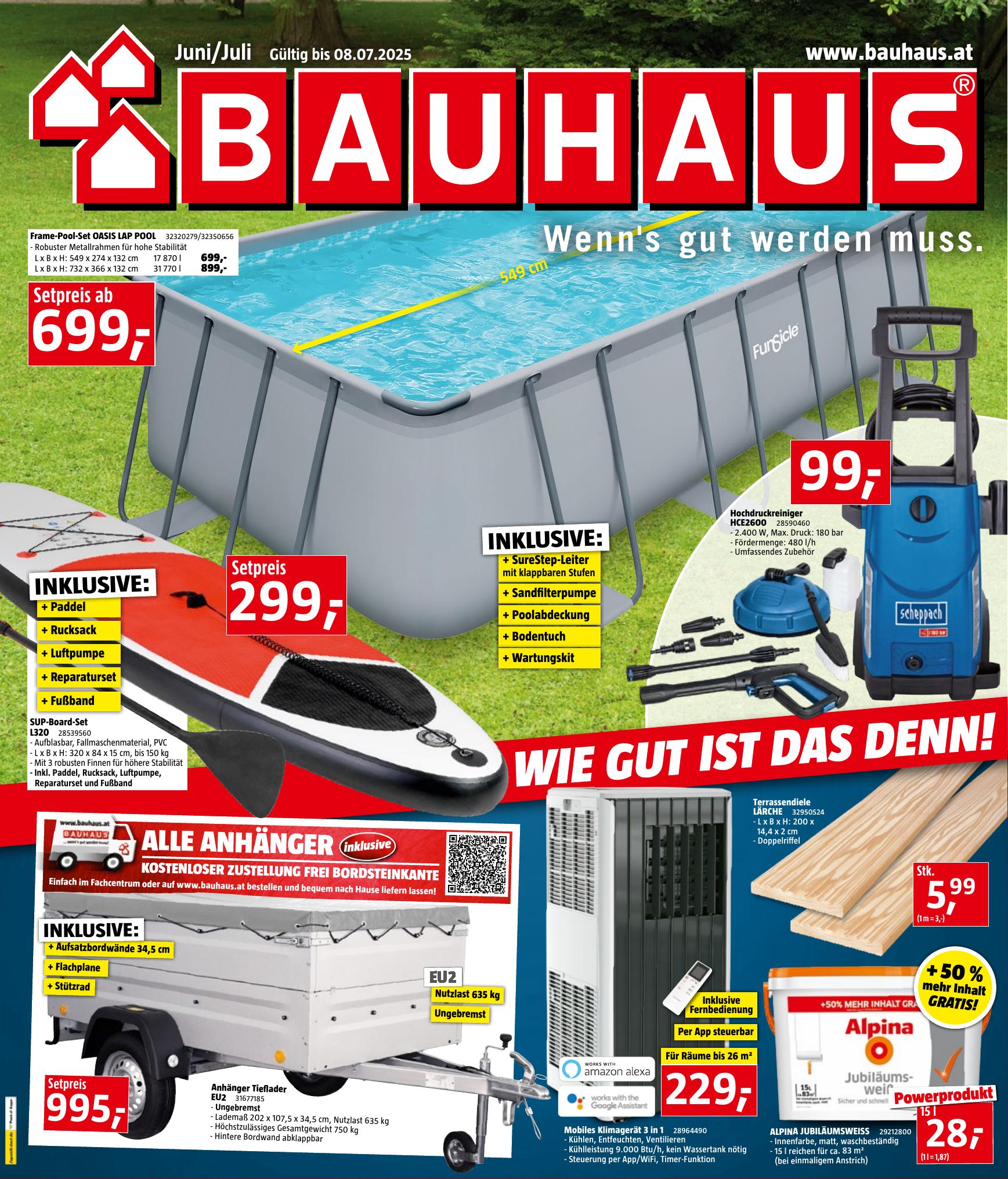 Bauhaus flyer page