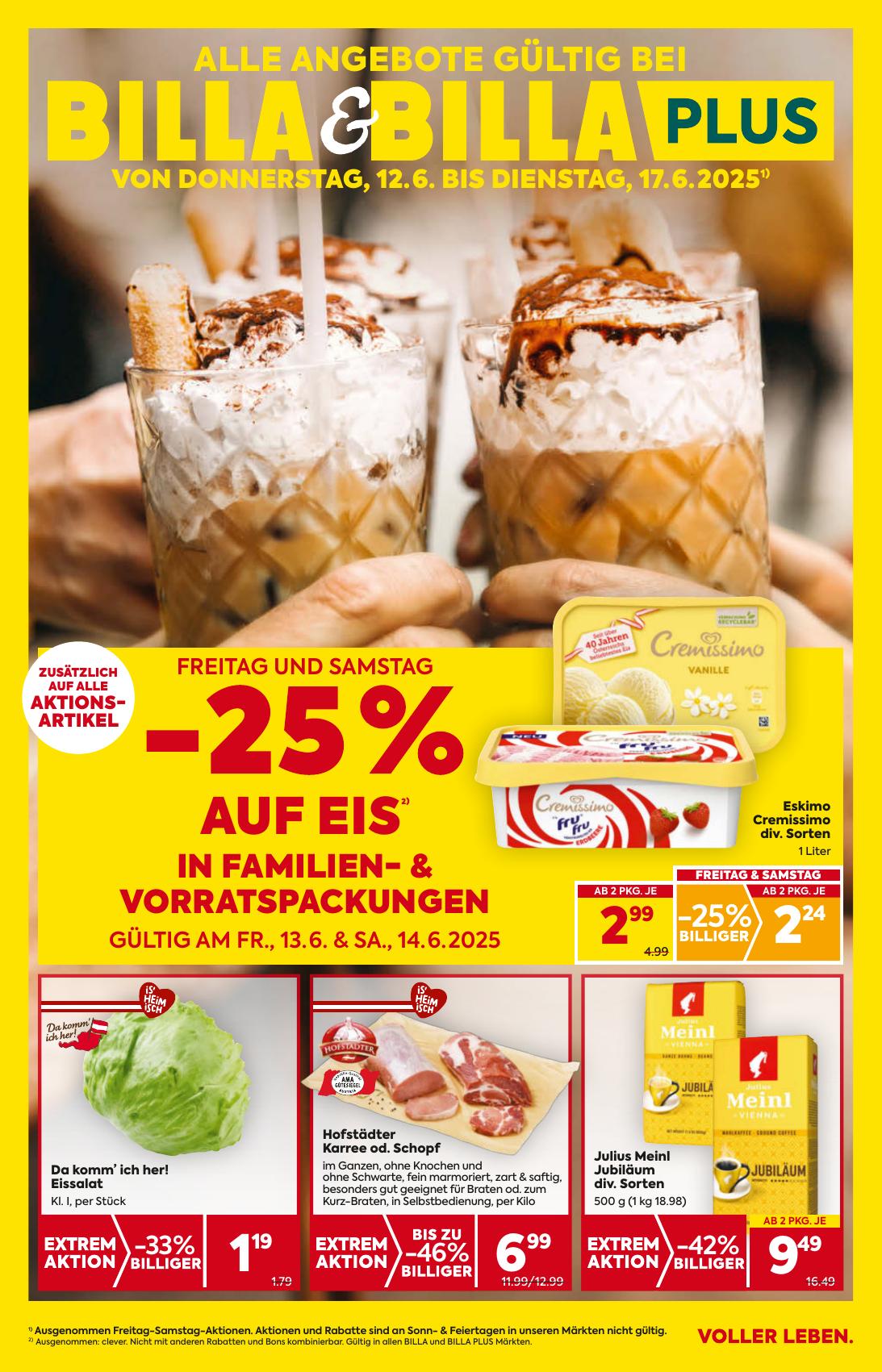 Billa flyer page