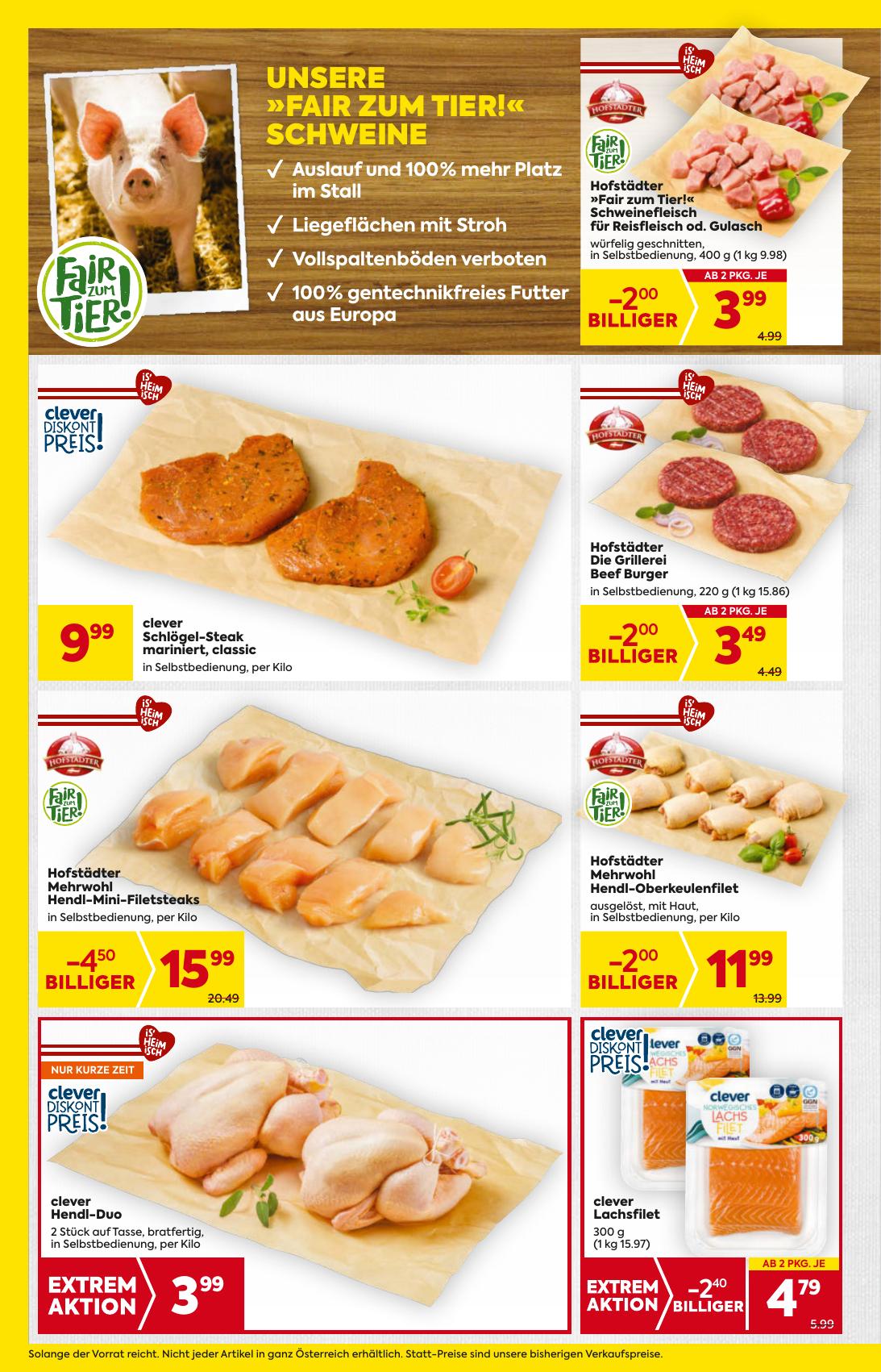 Billa flyer page