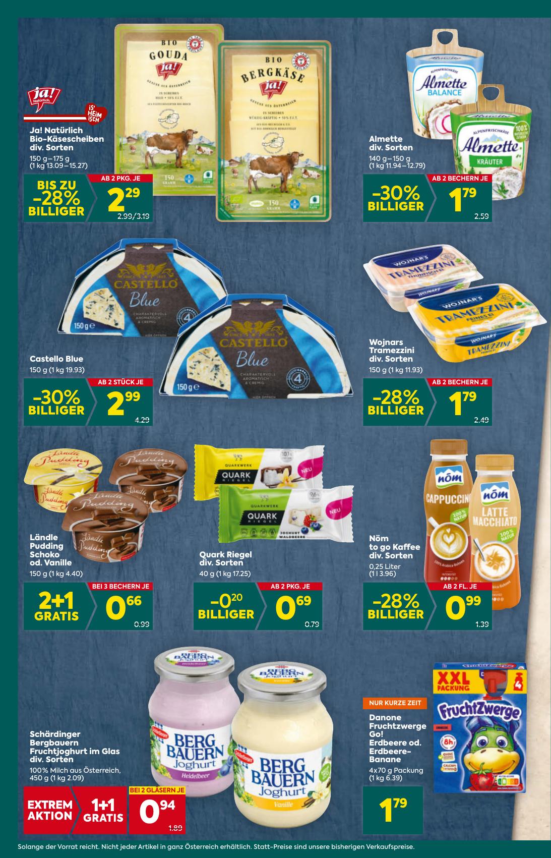 Billa Plus flyer page
