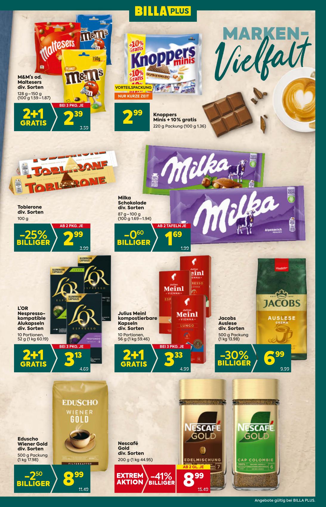 Billa Plus flyer page