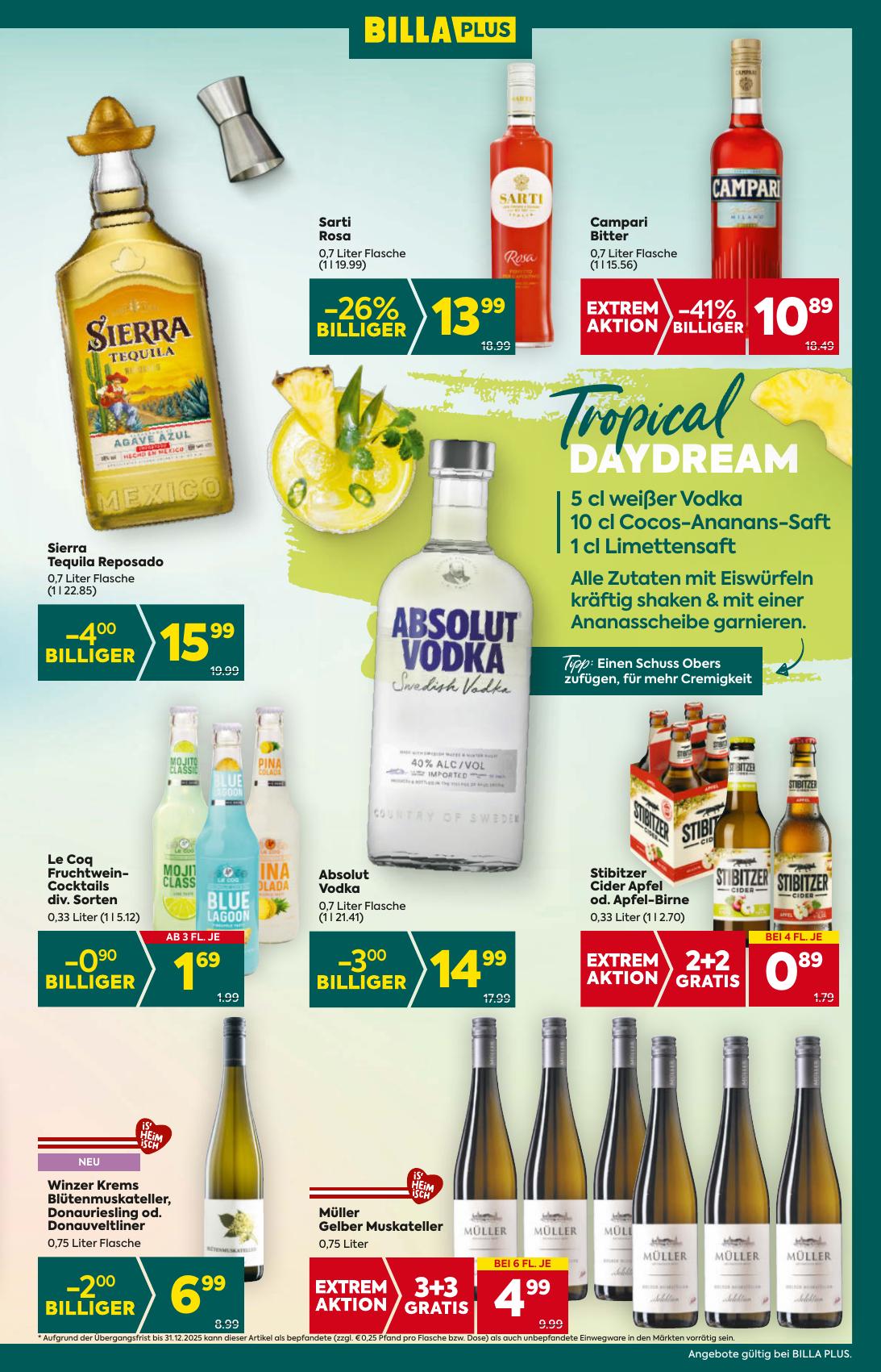 Billa Plus flyer page