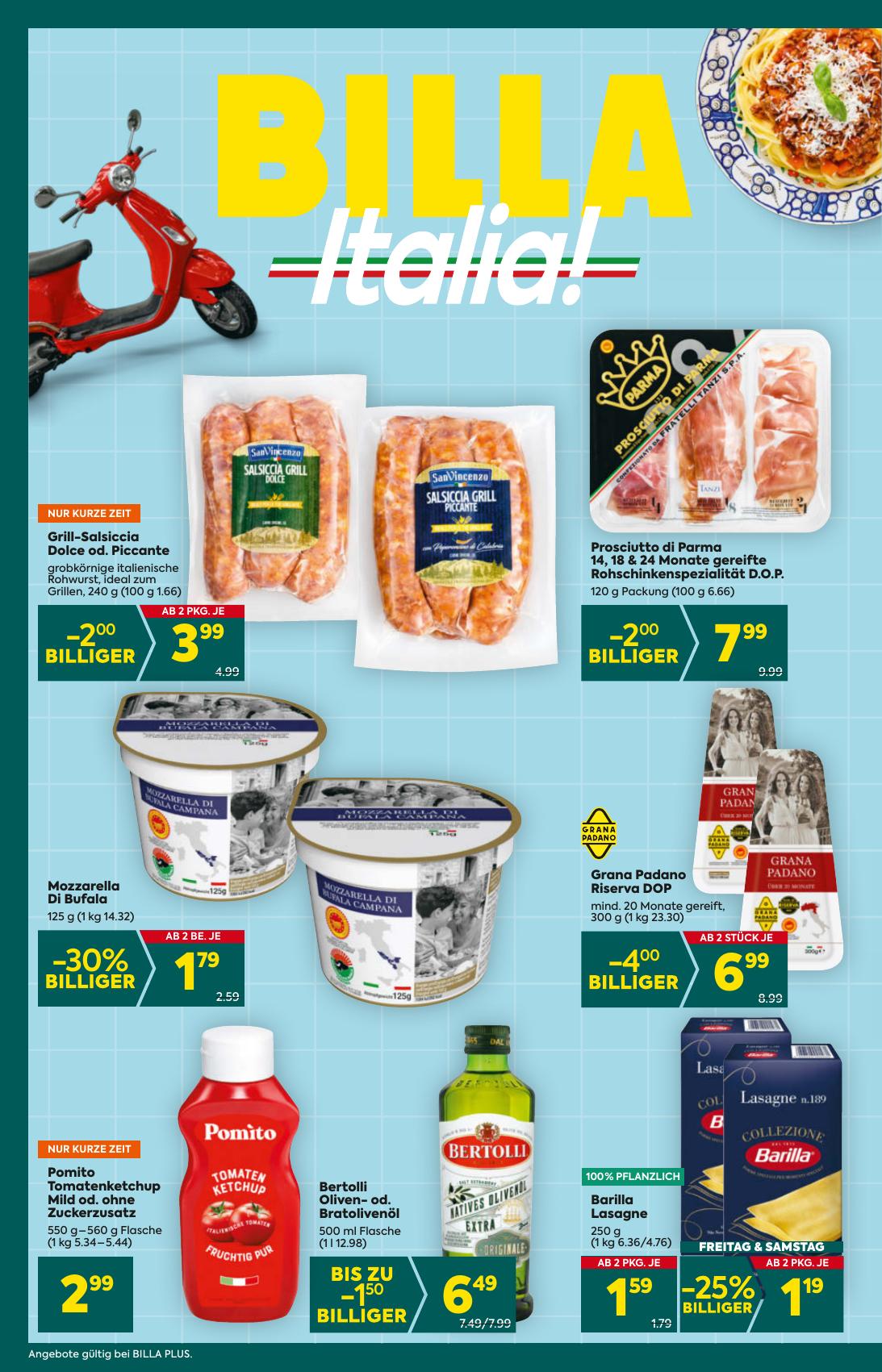 Billa Plus flyer page