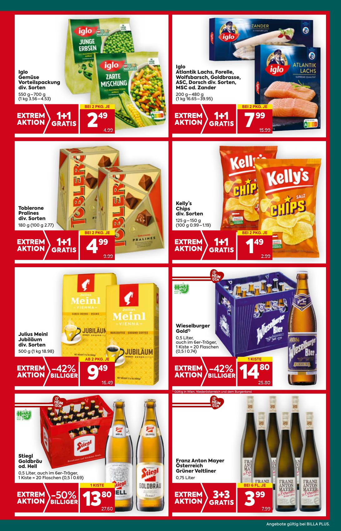 Billa Plus flyer page
