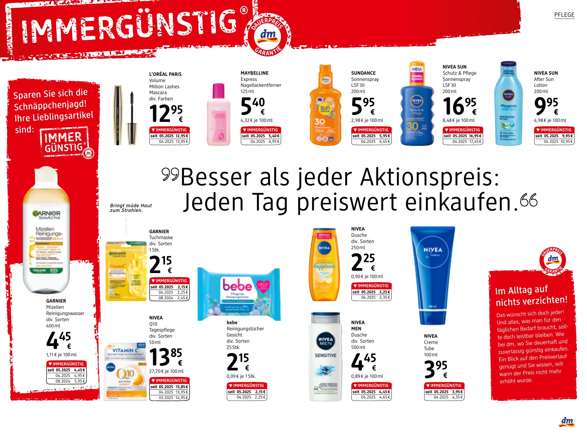 DM Drogerie flyer page