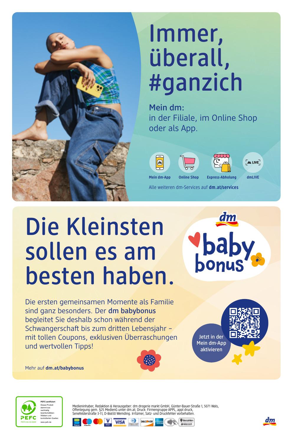 DM Drogerie flyer page