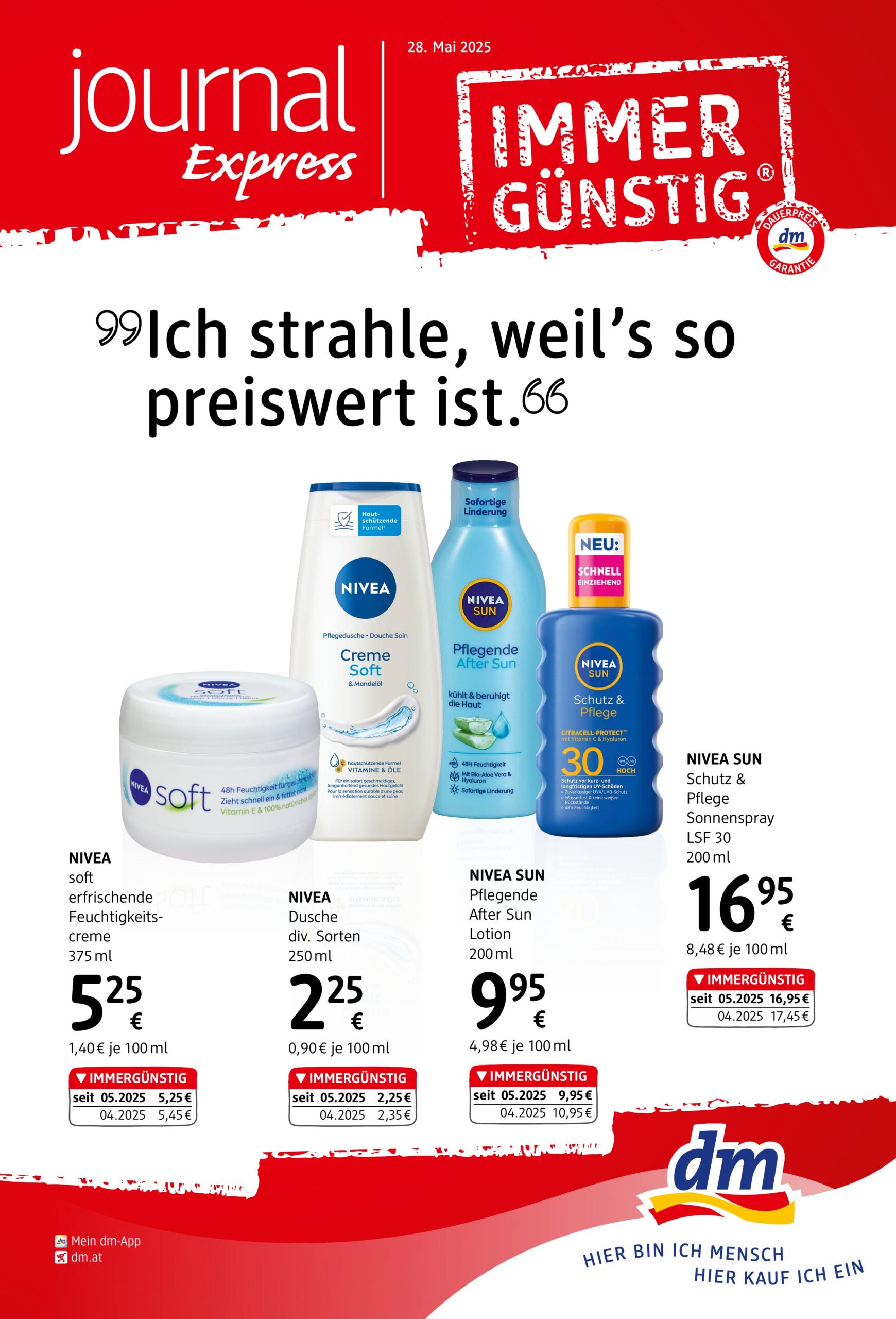 DM Drogerie Express flyer page