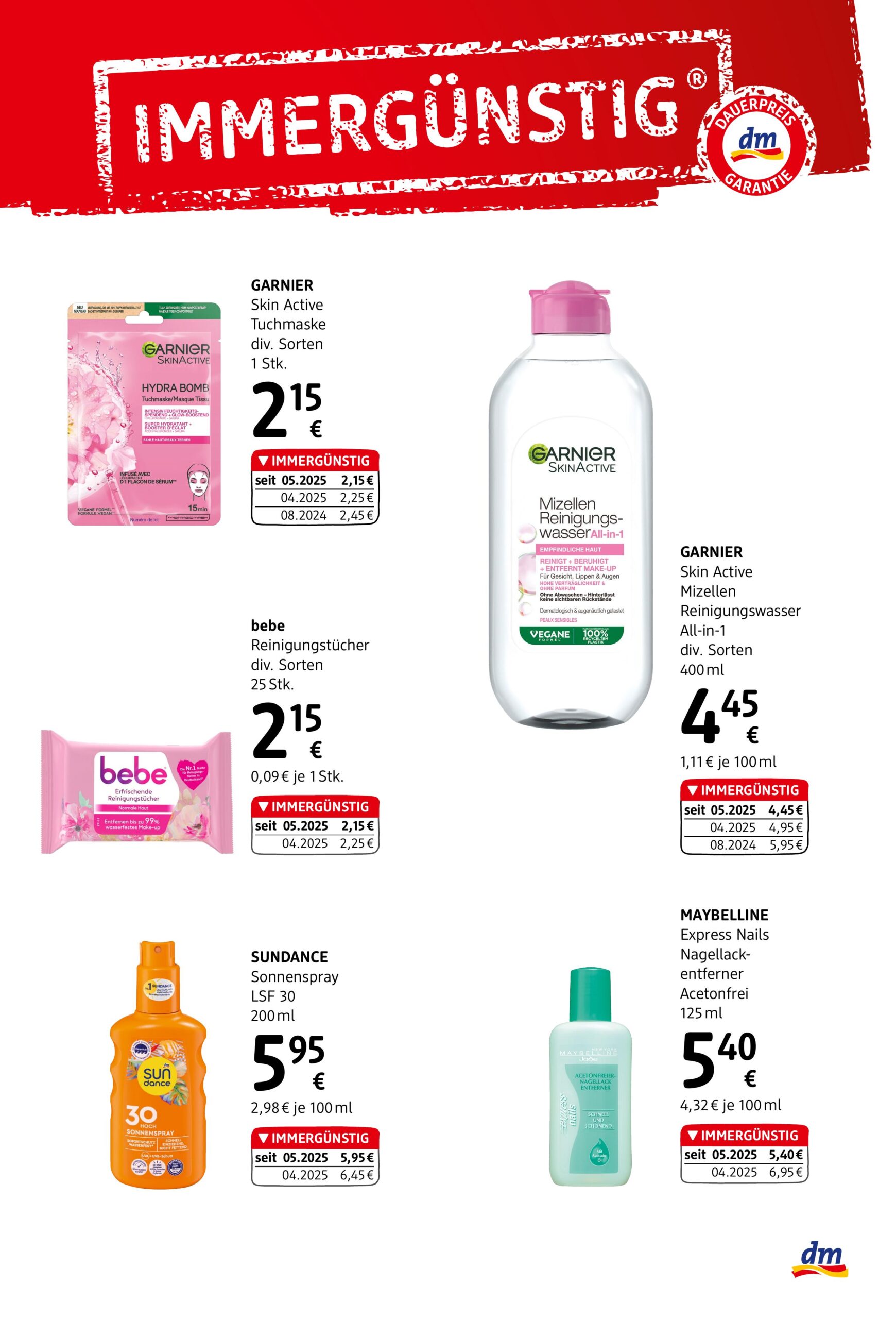 DM Drogerie Express flyer page