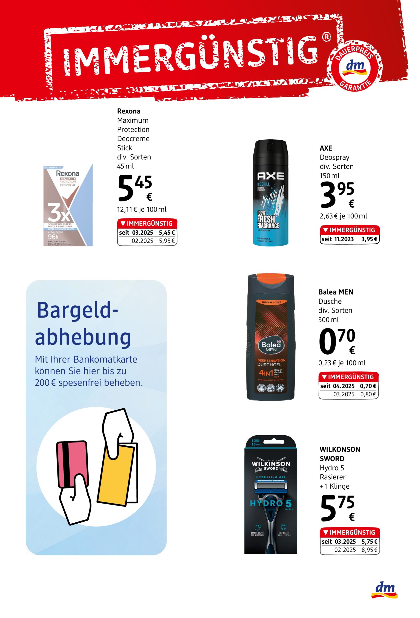 DM Drogerie Express flyer page