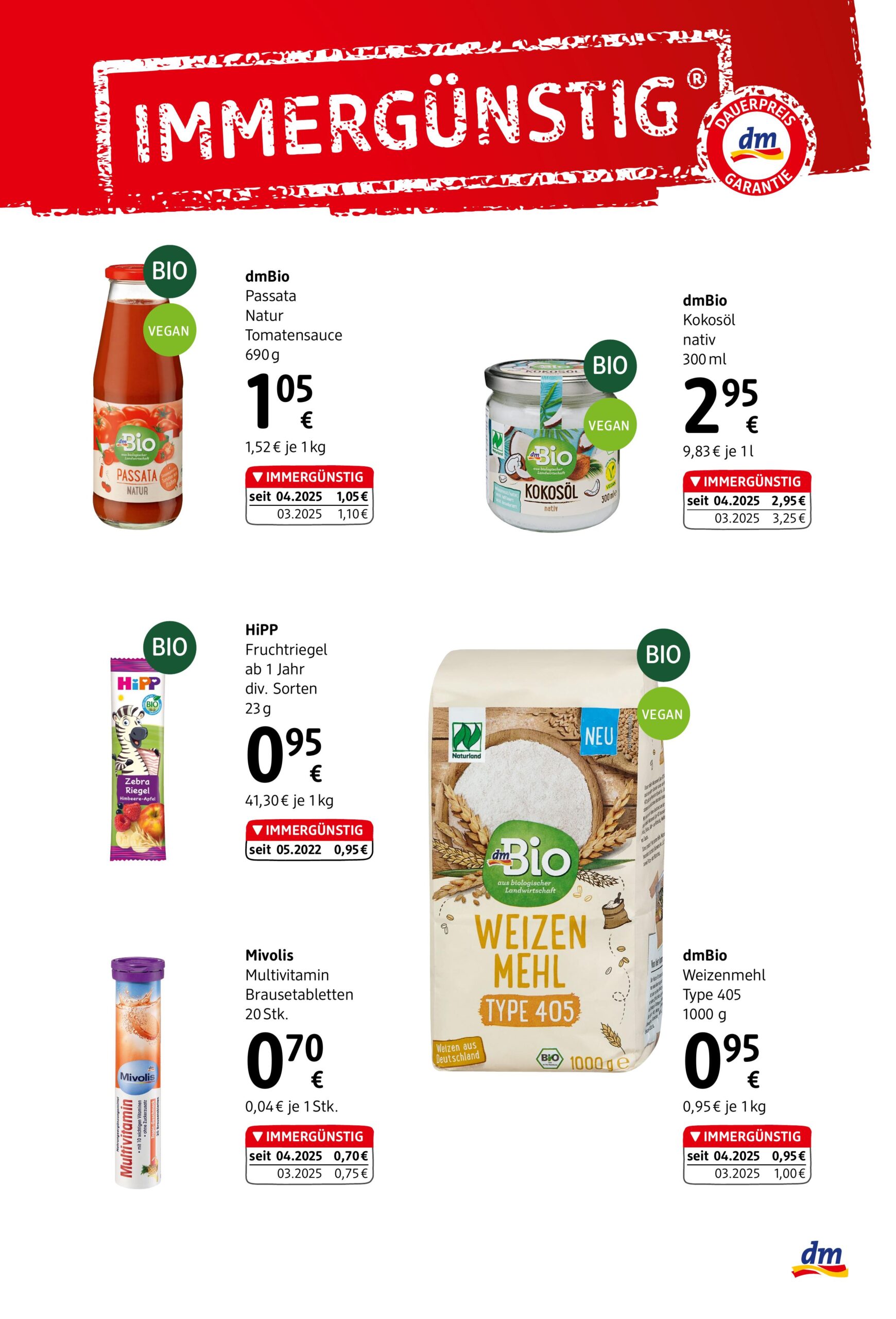 DM Drogerie Express flyer page