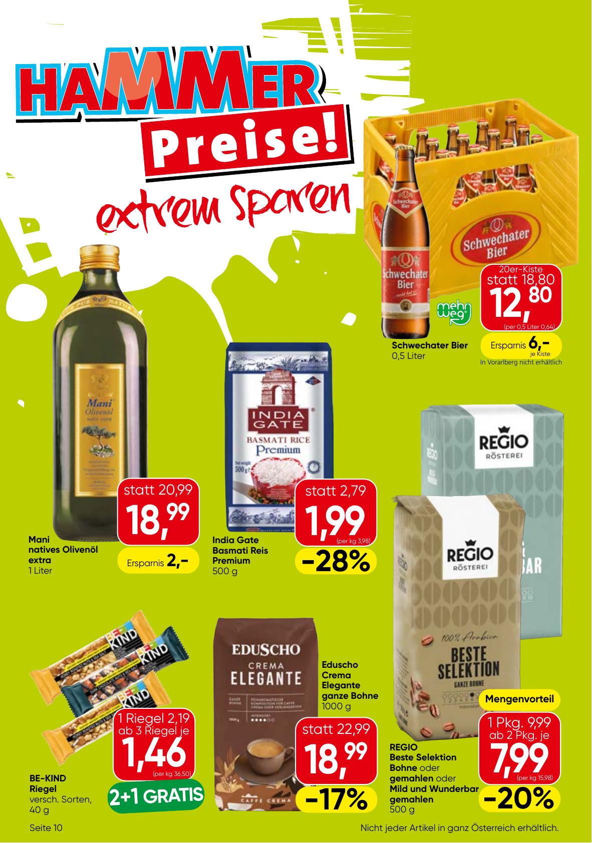 Eurospar flyer page