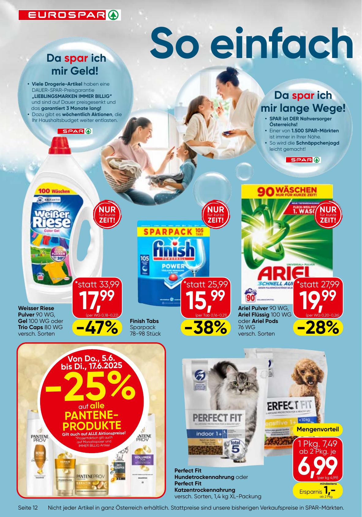 Eurospar flyer page