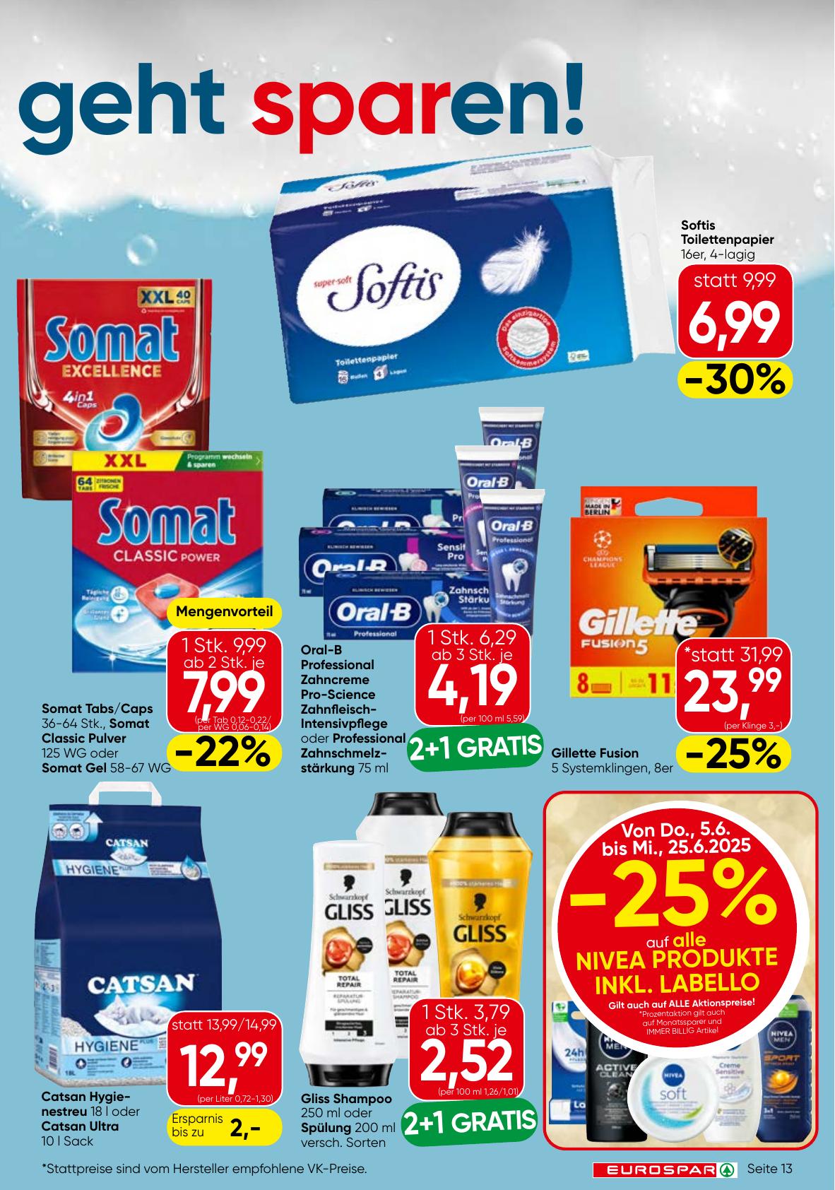 Eurospar flyer page