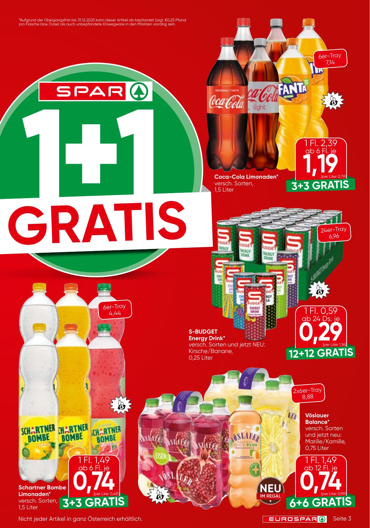 Eurospar flyer page