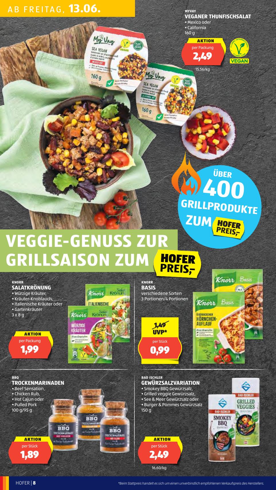 Hofer flyer page
