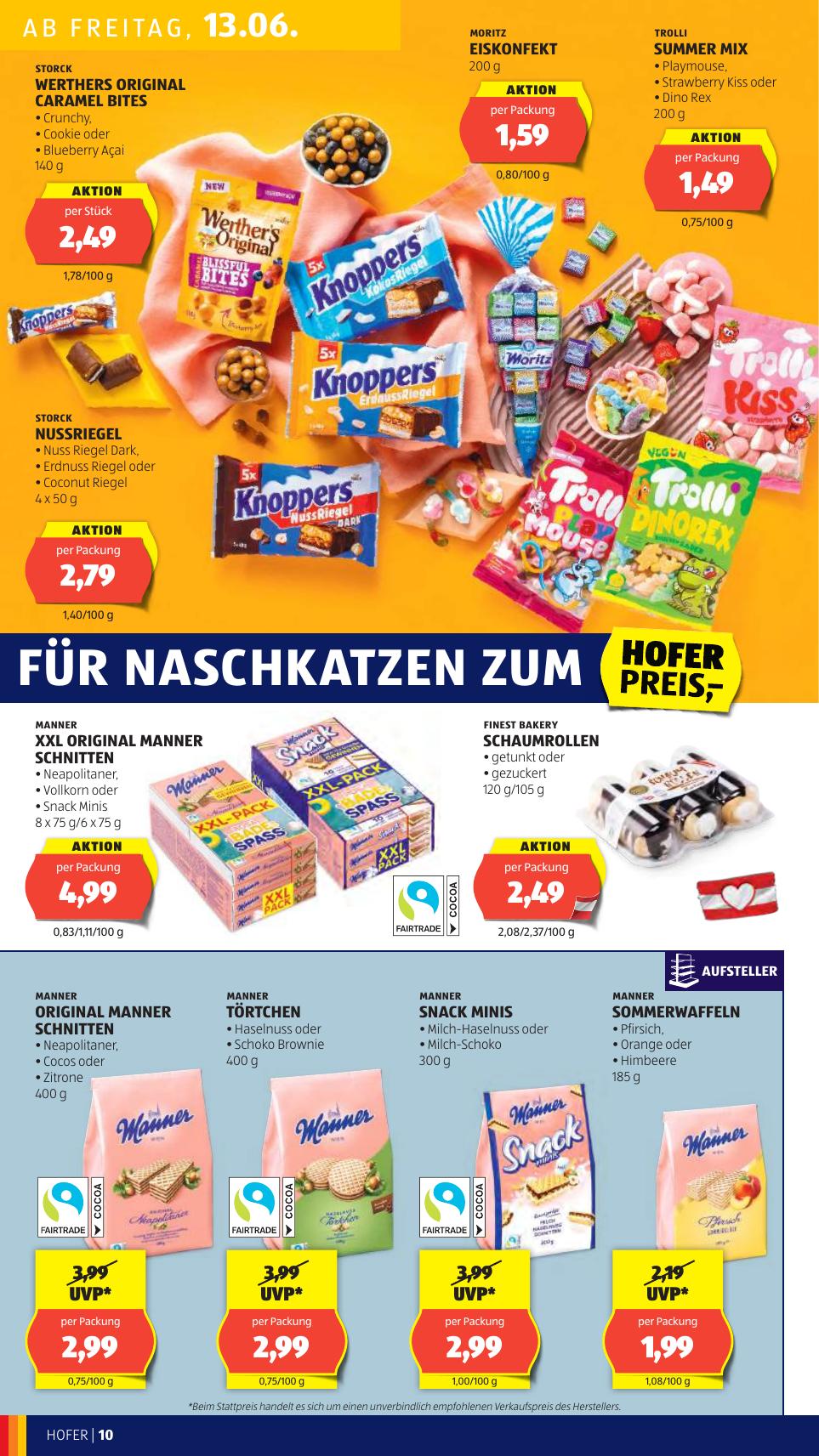 Hofer flyer page