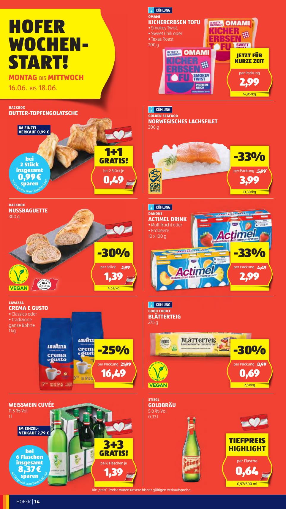 Hofer flyer page