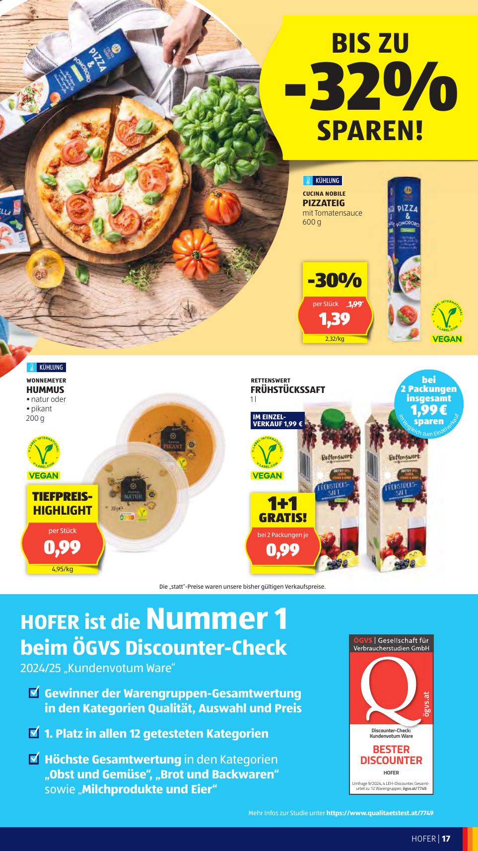 Hofer flyer page