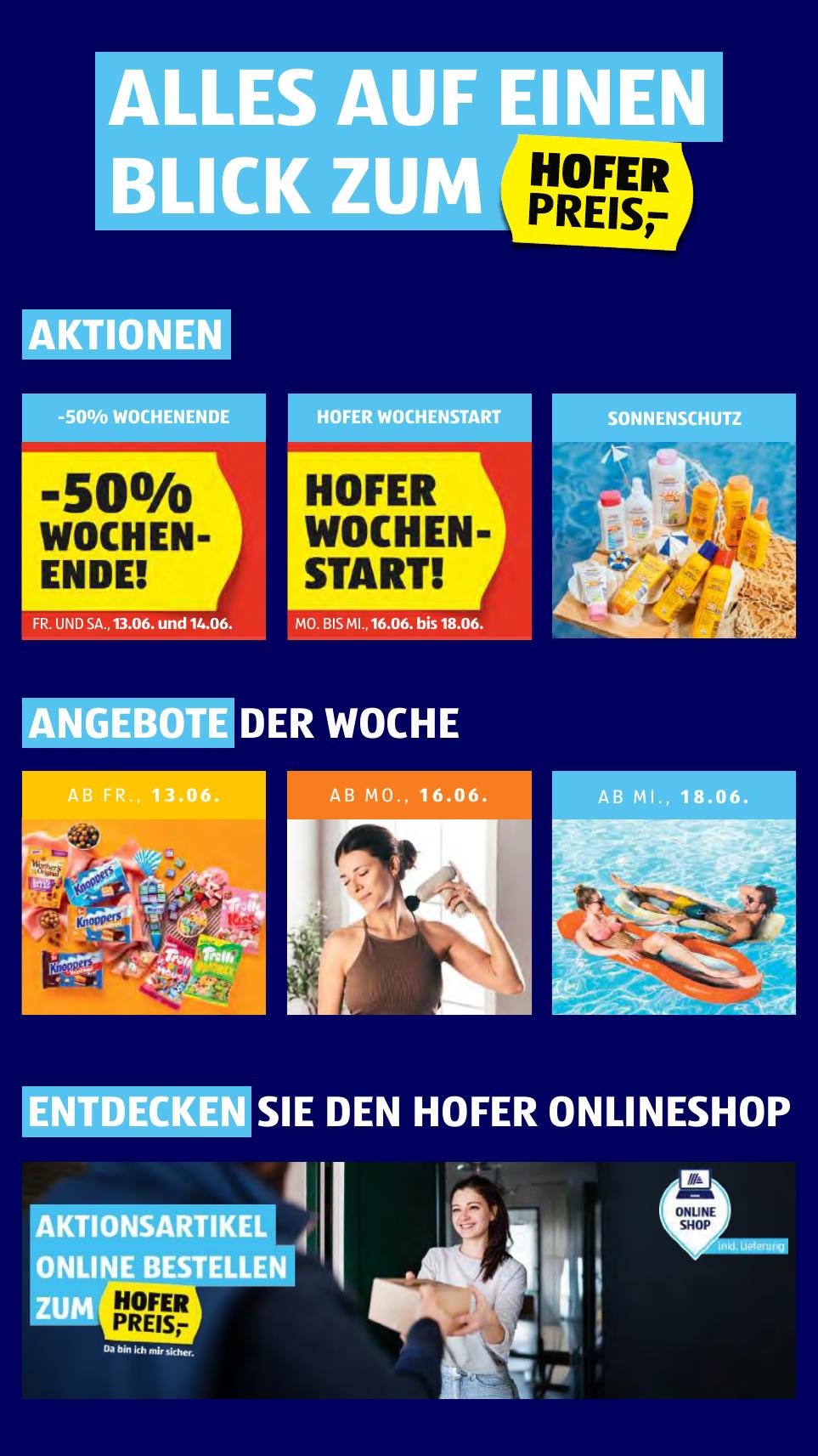 Hofer flyer page