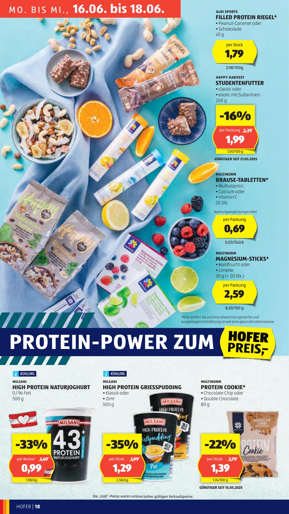 Hofer flyer page