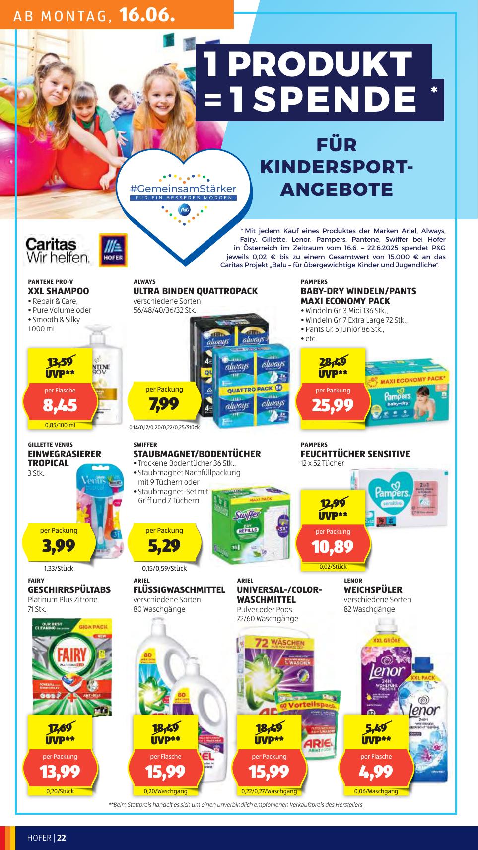 Hofer flyer page