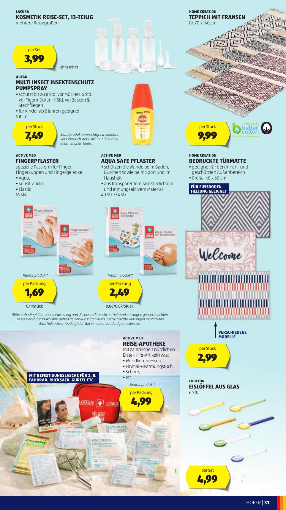 Hofer flyer page